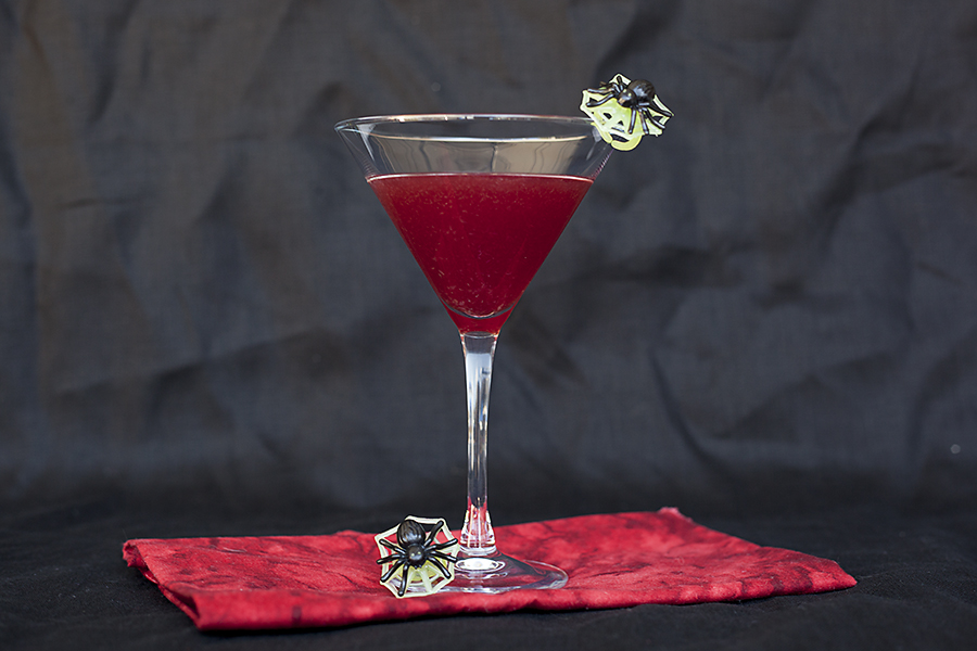 Redrum Halloween cocktail