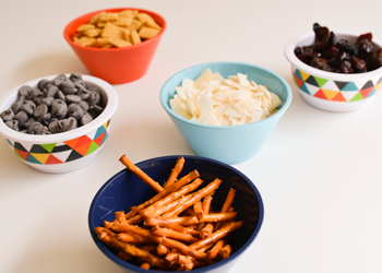 Easy kid's make-your-own snack mix