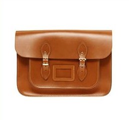 leather satchel