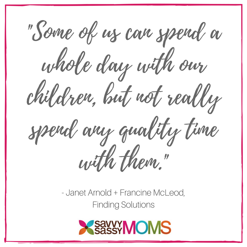 Making quality time with kids really count