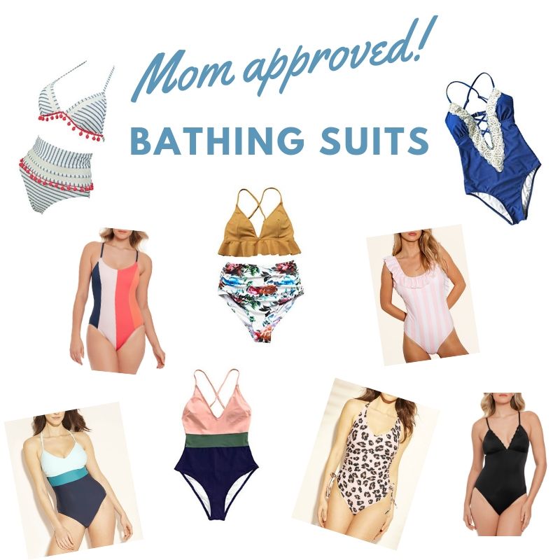 bathing suits for moms