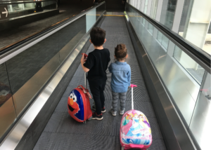 travelling with kids