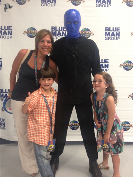 Blue Man Group Universal Studios Savvy Sassy Moms