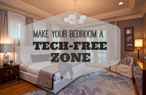 make your bedroom a tech-free zone - savvy sassy moms