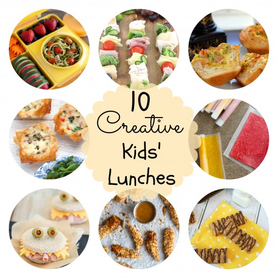 10 Creative kids lunch ideas - Savvy Sassy Moms