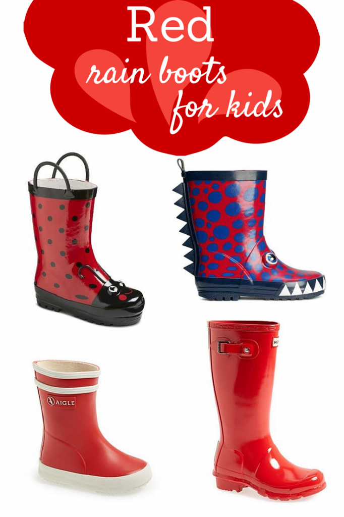 A rainbow of rain boots for kids Savvy Sassy Moms
