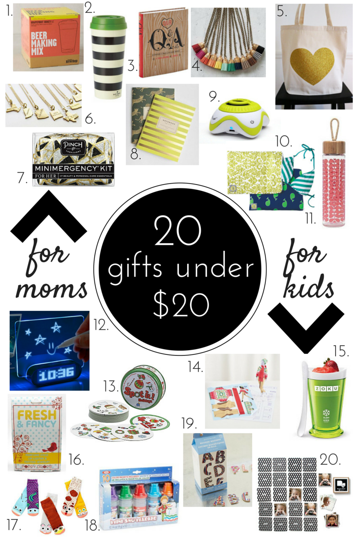 20 Gifts under $20 for moms and kids  Savvy Sassy Moms