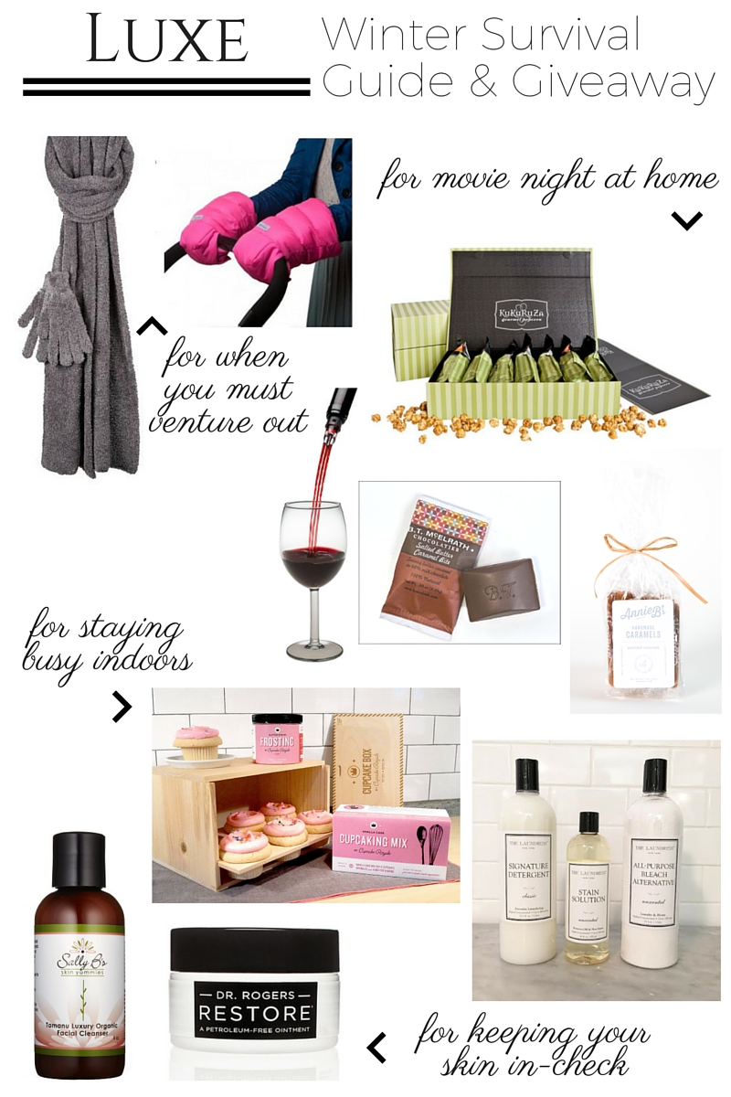 Luxe Winter Survival Guide and Giveaway