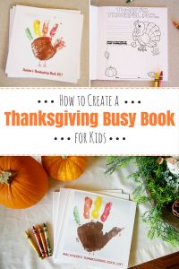 Create a Thanksgiving Busy Book for Kids - Savvy Sassy Moms