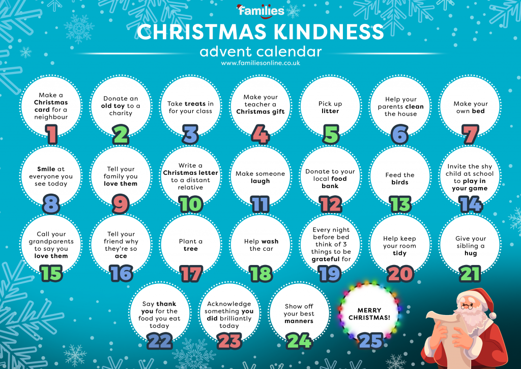 Christmas kindness advent calendar final Savvy Sassy Moms