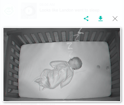 Breathing with the Cocoon Cam Baby Monitor