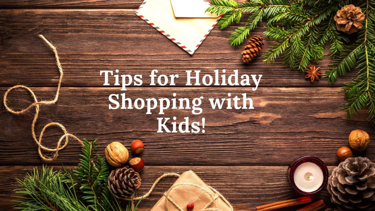 shopping with kids