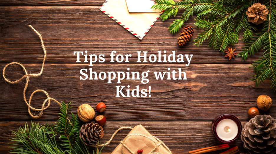 shopping with kids