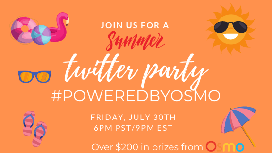 Join us for a Summer PoweredByOsmo Twitter Party Savvy Sassy Moms